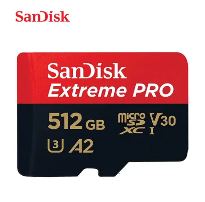 Thẻ MicroSDXC SanDisk Extreme Pro V30 A2 512GB 200MB/s